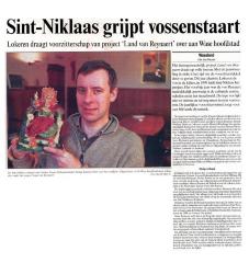 Sint-Niklaas grijpt vossenstaart