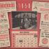 Kalender voor 1958 met foto's Koninklijke bezoeken