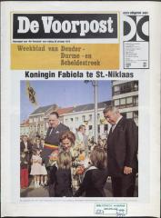 Koningin Fabiola te Sint-Niklaas