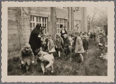 Priester Poppeschool Elversele kleuterklas ca. 1959