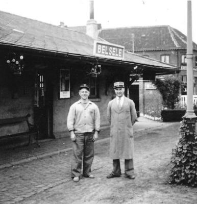 Spoorlijn 56 Sint-Niklaas-West - Dendermonde, station Belsele