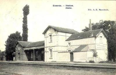 Spoorlijn  Lokeren- Moerbeke, station Eksaarde