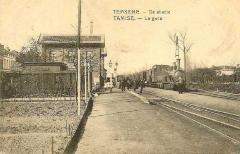 Spoorlijn 54 Mechelen - Terneuzen, oud station Temse