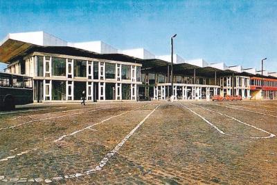 Station Sint-Niklaas in 1973