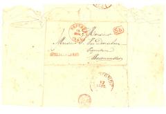 Brief betreffende een schenking voor oprichting ‘Opvanghuis’, Waasmunster, 15/9/1841
