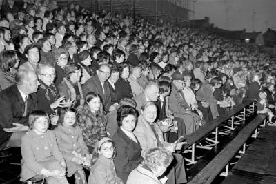 Reynaertspel 1973, zicht op publiekstribunes