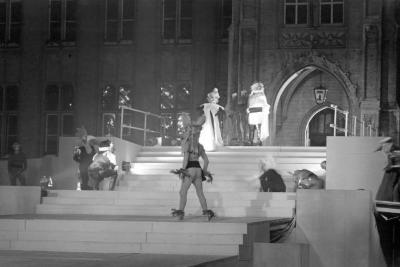 Reynaertspel 1973, scène aan het hof van koning Nobel