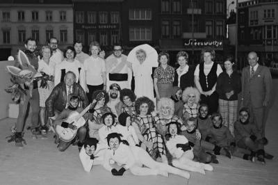 Reynaertspel 1973, acteurs toneelkring Sint-Genesius