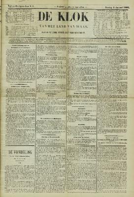 De Klok van het Land van Waes 02/01/1898