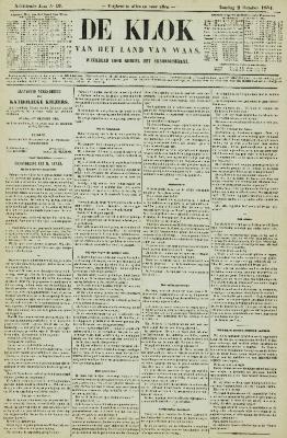 De Klok van het Land van Waes 02/10/1881