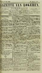 Gazette van Lokeren 13/05/1860