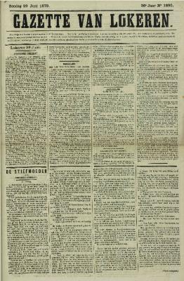 Gazette van Lokeren 29/06/1879
