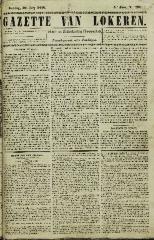 Gazette van Lokeren 30/07/1848