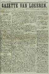 Gazette van Lokeren 25/06/1871