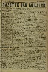 Gazette van Lokeren 30/01/1881