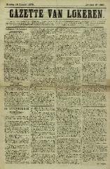 Gazette van Lokeren 19/01/1879