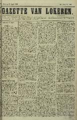 Gazette van Lokeren 18/04/1869