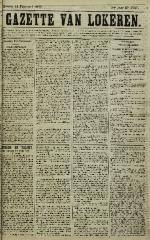 Gazette van Lokeren 11/02/1877