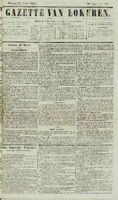 Gazette van Lokeren 27/03/1859