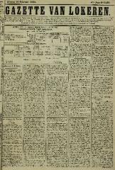 Gazette van Lokeren 10/02/1884