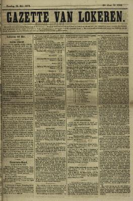 Gazette van Lokeren 26/05/1872