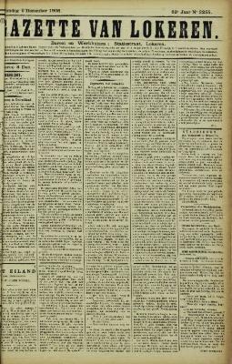 Gazette van Lokeren 09/12/1906