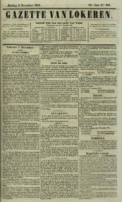 Gazette van Lokeren 08/12/1861