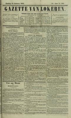 Gazette van Lokeren 12/01/1862