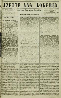 Gazette van Lokeren 07/05/1848