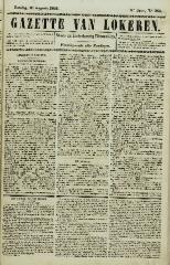 Gazette van Lokeren 31/08/1851