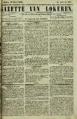 Gazette van Lokeren 18/03/1849