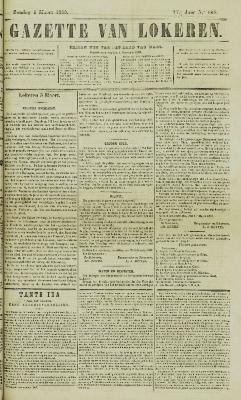 Gazette van Lokeren 04/03/1860