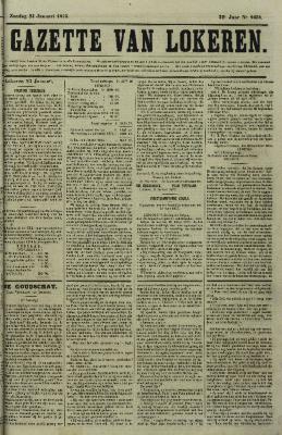 Gazette van Lokeren 24/01/1875