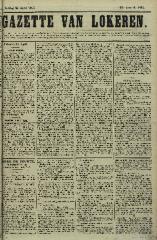 Gazette van Lokeren 25/04/1869