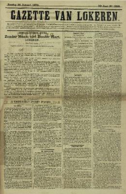 Gazette van Lokeren 26/01/1879