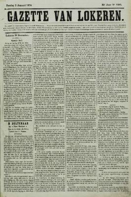 Gazette van Lokeren 02/01/1876