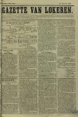 Gazette van Lokeren 03/05/1874