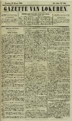 Gazette van Lokeren 31/03/1861