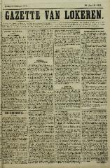 Gazette van Lokeren 13/02/1876