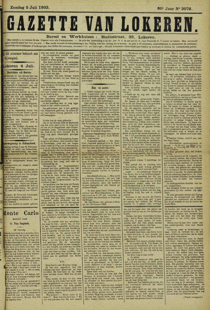 Gazette van Lokeren 05/07/1903