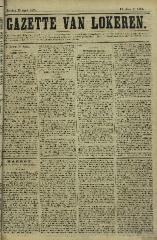 Gazette van Lokeren 19/04/1874