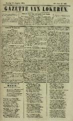 Gazette van Lokeren 11/08/1861