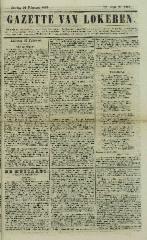 Gazette van Lokeren 26/02/1865