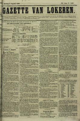 Gazette van Lokeren 02/08/1868