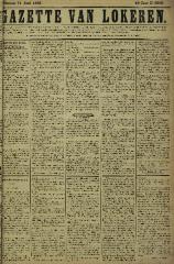 Gazette van Lokeren 21/06/1885