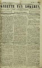 Gazette van Lokeren 27/02/1848