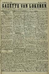 Gazette van Lokeren 24/07/1881