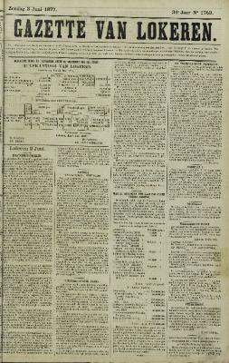 Gazette van Lokeren 03/06/1877