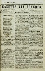 Gazette van Lokeren 28/12/1851