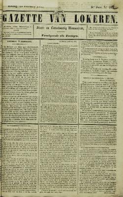 Gazette van Lokeren 27/02/1848